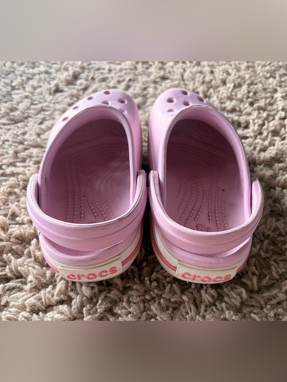 CROCS Kids Classic Clog in Light Pink - Picture 4 of 5